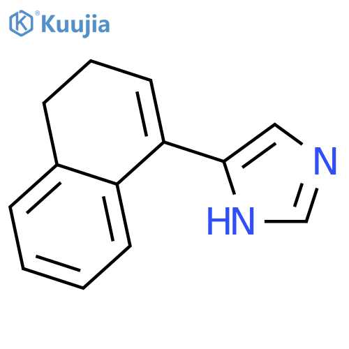 5-(3,4-dihydro-1-naphthalenyl)-1H-Imidazole structure