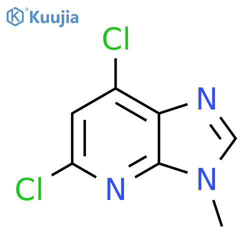5,7-Dichloro-3-methyl-3H-imidazo[4,5-b]pyridine structure