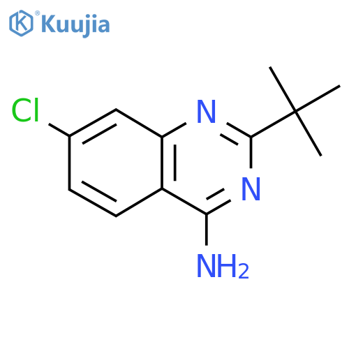 2-(tert-Butyl)-7-chloroquinazolin-4-amine structure