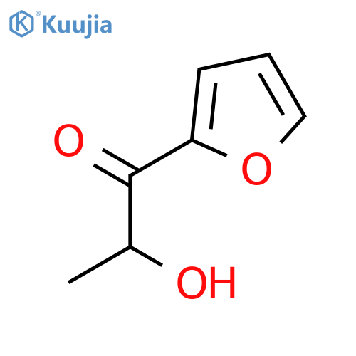 1-(furan-2-yl)-2-hydroxypropan-1-one structure