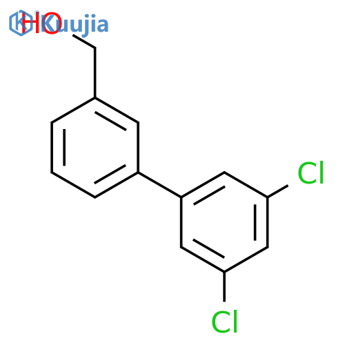 [1,1'-Biphenyl]-3-methanol,3',5'-dichloro- structure