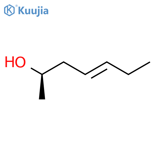 (2R)-hept-4-en-2-ol structure