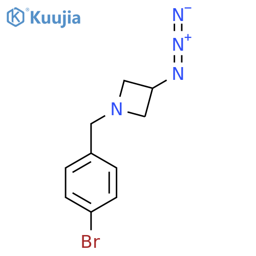 3-Azido-1-(4-bromobenzyl)azetidine structure