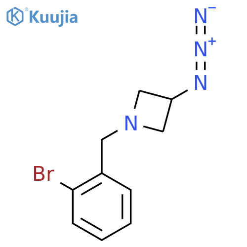 3-Azido-1-(2-bromobenzyl)azetidine structure