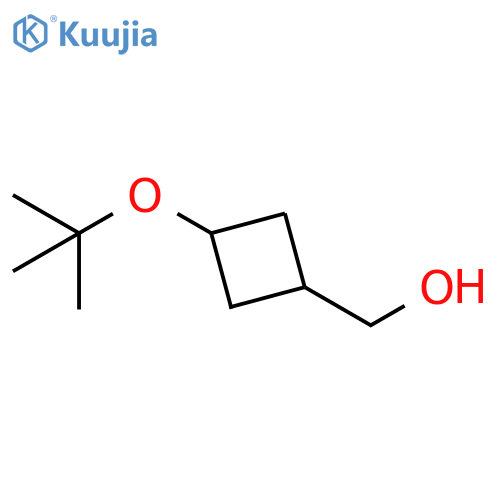 [3-(tert-butoxy)cyclobutyl]methanol structure