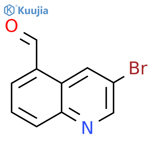 3-Bromoquinoline-5-carbaldehyde structure