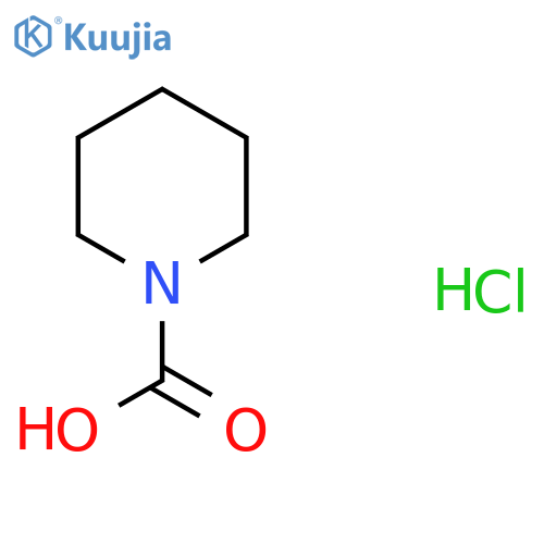 Piperidine-1-carboxylic acid hydrochloride structure