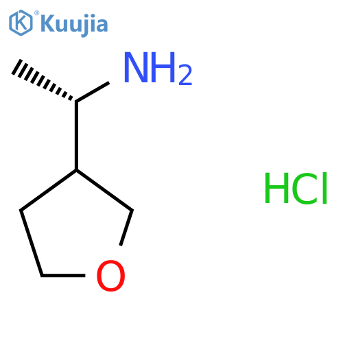 3-Furanmethanamine, tetrahydro-α-methyl-, hydrochloride (1:1), (αS)- structure