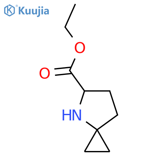 Ethyl 4-azaspiro[2.4]heptane-5-carboxylate structure
