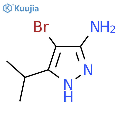 4-Bromo-5-isopropyl-1H-pyrazol-3-amine structure