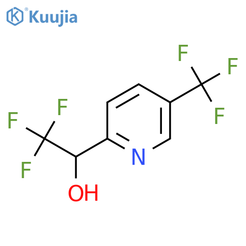 2,2,2-trifluoro-1-5-(trifluoromethyl)pyridin-2-ylethan-1-ol structure