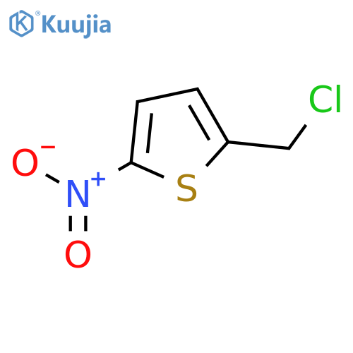 2-(chloromethyl)-5-nitrothiophene structure