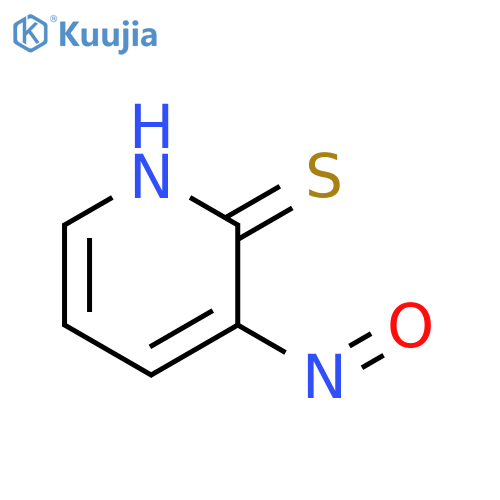 2(1H)-Pyridinethione,3-nitroso- structure