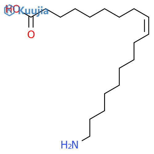 18-Aminooctadec-9-enoic acid structure