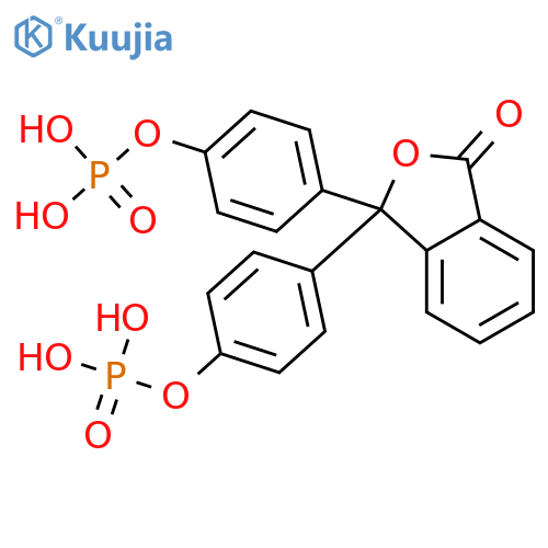 Phenolphthaleindiphosphate structure
