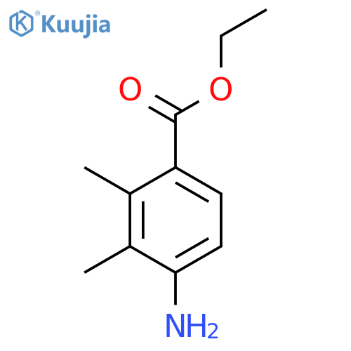 Ethyl 4-amino-2,3-dimethylbenzoate structure