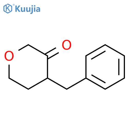 4-benzyloxan-3-one structure