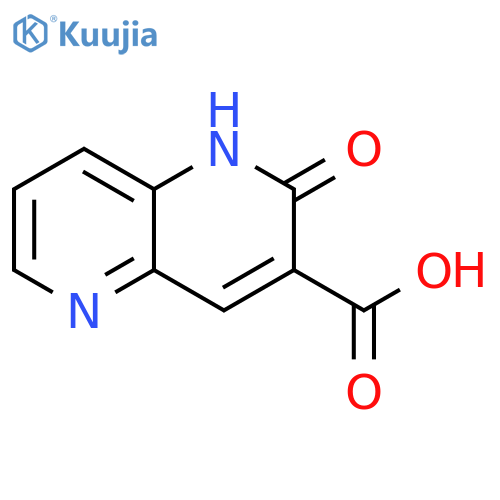 1,5-Naphthyridine-3-carboxylic acid, 1,2-dihydro-2-oxo- structure
