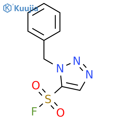 1-benzyl-1H-1,2,3-triazole-5-sulfonyl fluoride structure