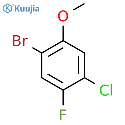 2-Bromo-5-chloro-4-fluoroanisole structure