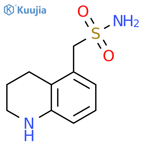 (1,2,3,4-tetrahydroquinolin-5-yl)methanesulfonamide structure