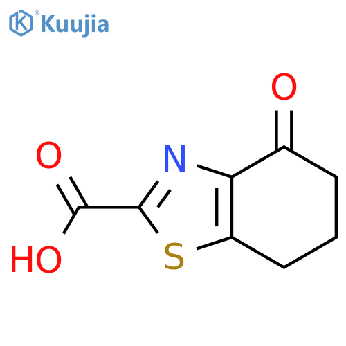 4-oxo-4,5,6,7-tetrahydro-1,3-benzothiazole-2-carboxylic acid structure