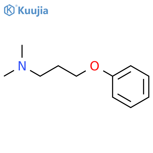 N,n-dimethyl-3-phenoxypropan-1-amine structure