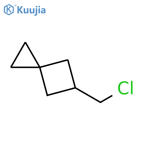 Spiro[2.3]hexane, 5-(chloromethyl)- structure