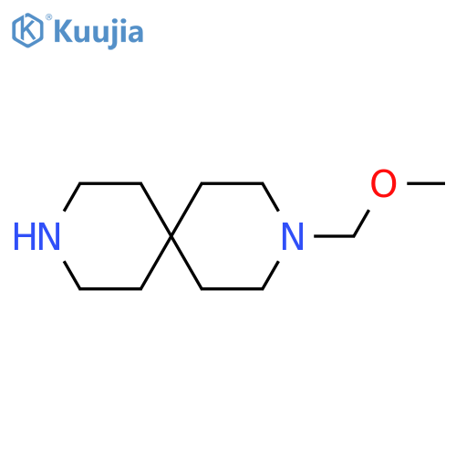 3,9-Diazaspiro[5.5]undecane, 3-(methoxymethyl)- structure