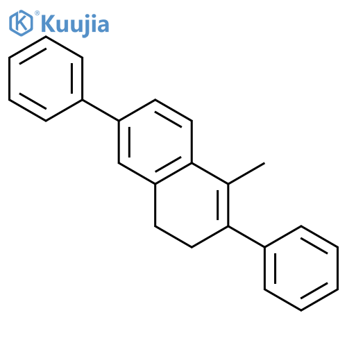 NAPHTHALENE, 3,4-DIHYDRO-1-METHYL-2,6-DIPHENYL- structure