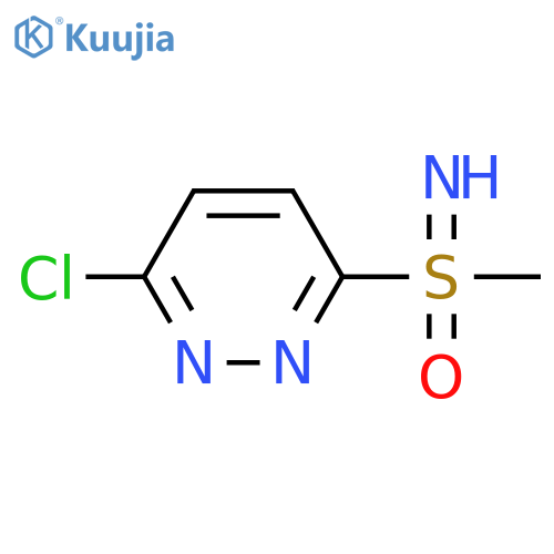 (6-chloropyridazin-3-yl)(imino)methyl-lambda6-sulfanone structure