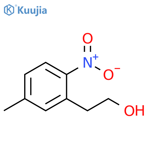 2-(5-methyl-2-nitrophenyl)ethan-1-ol structure