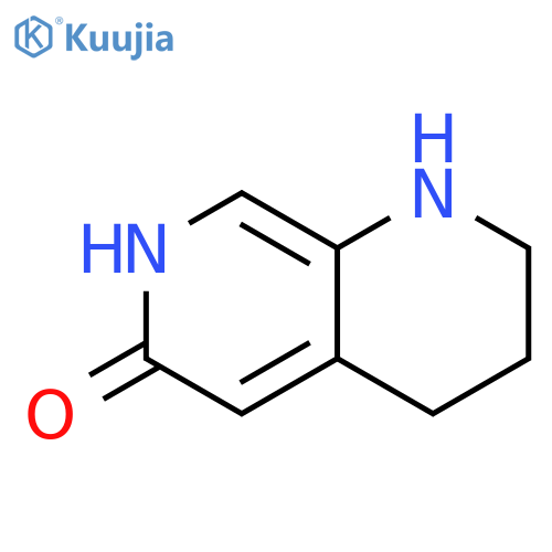 1,2,3,4-tetrahydro-1,7-naphthyridin-6-ol structure