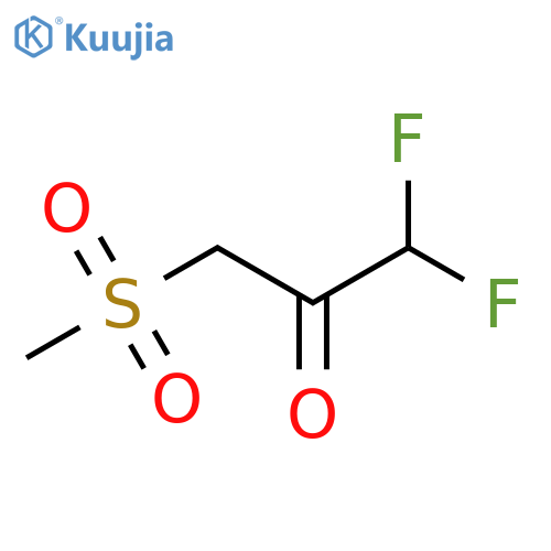 1,1-difluoro-3-methanesulfonylpropan-2-one structure