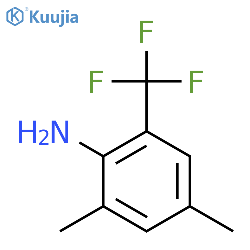 2,4-dimethyl-6-(trifluoromethyl)aniline structure