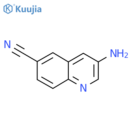 3-Aminoquinoline-6-carbonitrile structure