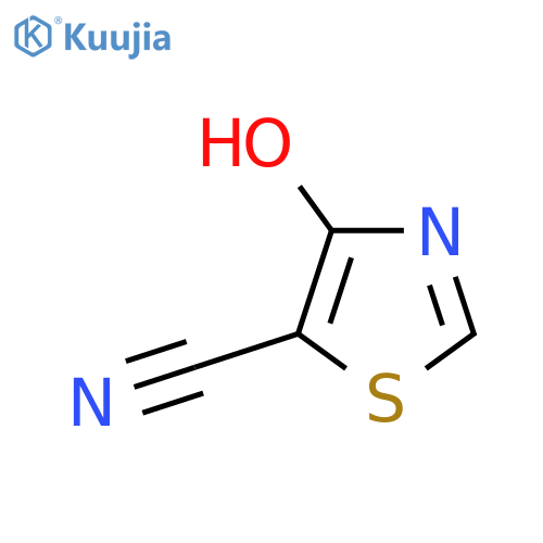 4-Hydroxy-1,3-thiazole-5-carbonitrile structure