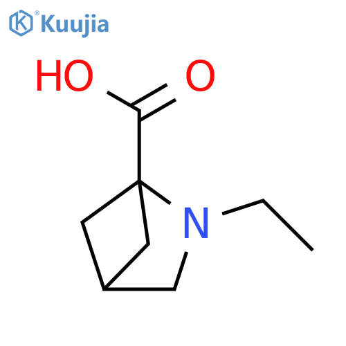 2-ethyl-2-azabicyclo2.1.1hexane-1-carboxylic acid structure
