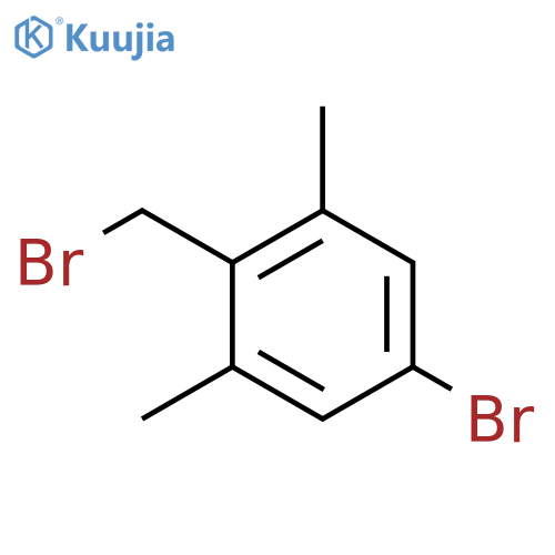 Benzene, 5-bromo-2-(bromomethyl)-1,3-dimethyl- structure