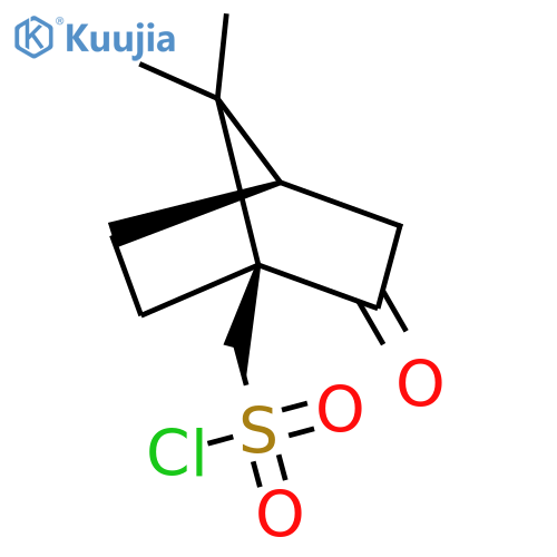 D(+)-10-Camphorsulfonyl chloride structure