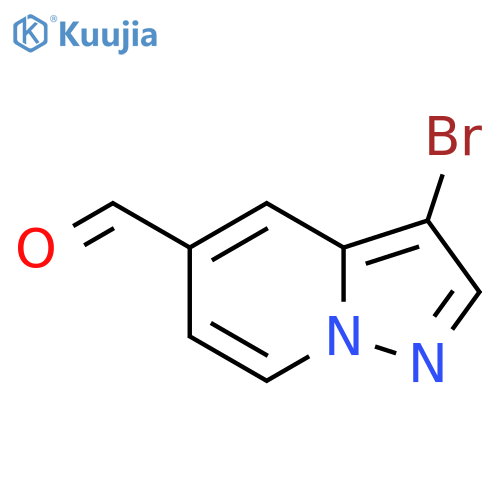 3-Bromopyrazolo[1,5-a]pyridine-5-carbaldehyde structure