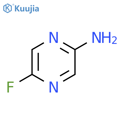 5-fluoropyrazin-2-amine structure