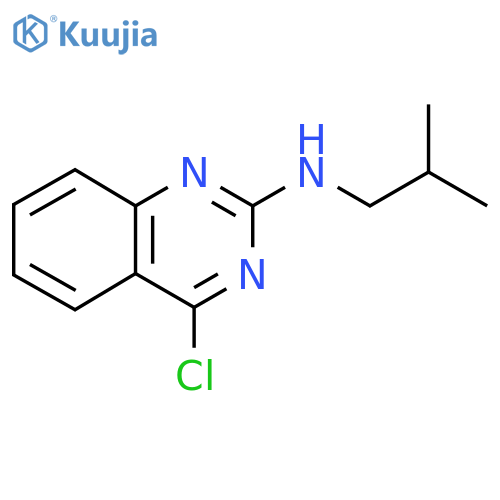4-chloro-N-isobutylquinazolin-2-amine structure