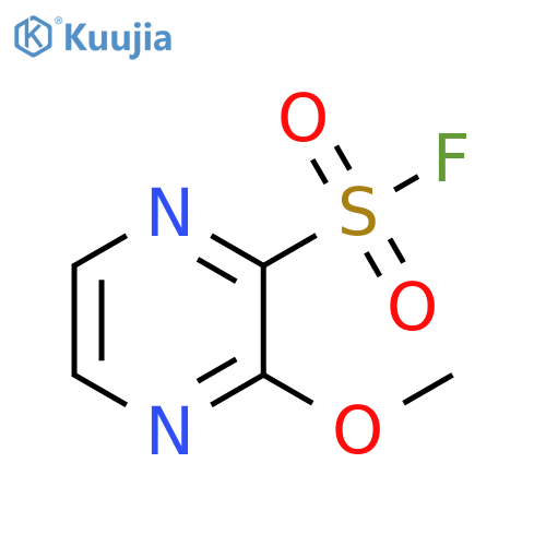 3-methoxypyrazine-2-sulfonyl fluoride structure