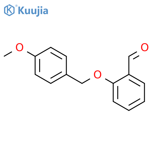 Benzaldehyde, 2-[(4-methoxyphenyl)methoxy]- structure