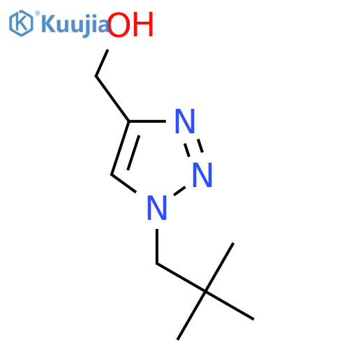 (1-Neopentyl-1H-1,2,3-triazol-4-yl)methanol structure