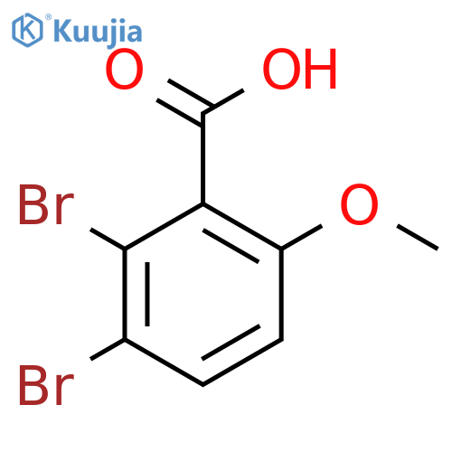 2,3-Dibromo-6-methoxybenZoic acid structure