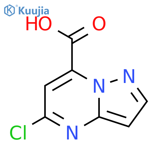 5-chloropyrazolo1,5-apyrimidine-7-carboxylic acid structure