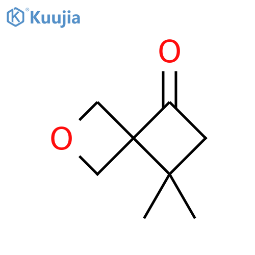 7,7-dimethyl-2-oxaspiro[3.3]heptan-5-one structure
