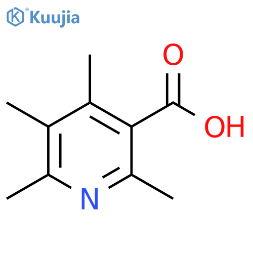 Tetramethylpyridine-3-carboxylic acid structure
